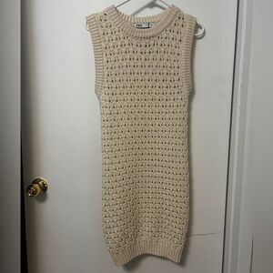 Zara Ivory Knit Sweater